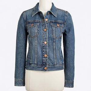 J Crew Factory Denim Jacket - Size XXS - Worn 2xs